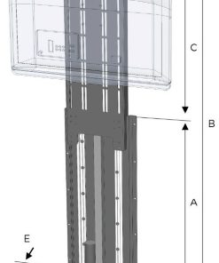 ELEVADOR DE TV ARRIBA-ABAJO