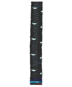 Cabo Elástico Gumminila Negro 4mm. (100