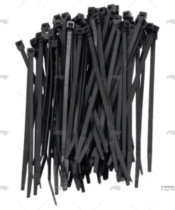 BRIDA NYLON 3,6×140 NEGRA 100 UNIDADES NORMA