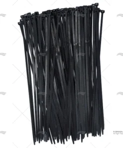 BRIDA NYLON 7,8×450 NEGRA 100 UNIDADES NORMA