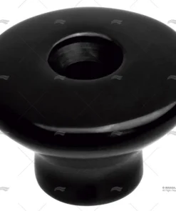 TIRADOR NEGRO BRILLANTE INOX FIJACION EX MARINE TOWN